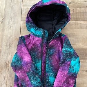 Lands End Galaxy Snow Coat, Size 2T